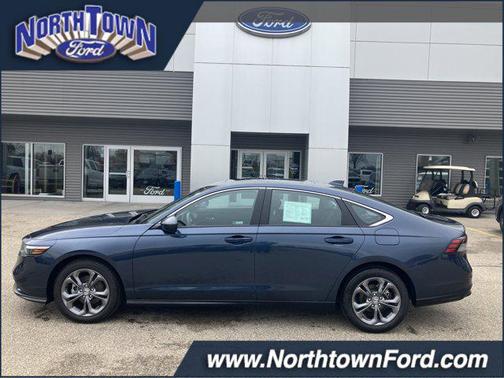 Canyon River Blue Metallic [Blue] 2024 Honda Accord EX