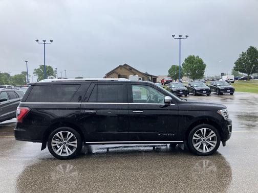 Agate Black Metallic 2021 Ford Expedition Max Platinum