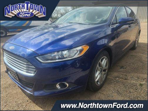 Deep Impact Blue 2016 Ford Fusion SE