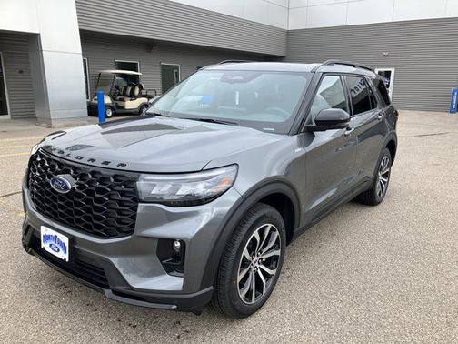 Gray 2026 Ford Explorer ST-Line