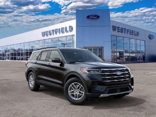 Agate Black Metallic 2027 Ford Explorer Active