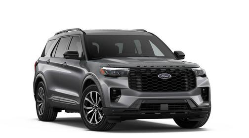 Carbonized Gray Metallic 2026 Ford Explorer ST-Line