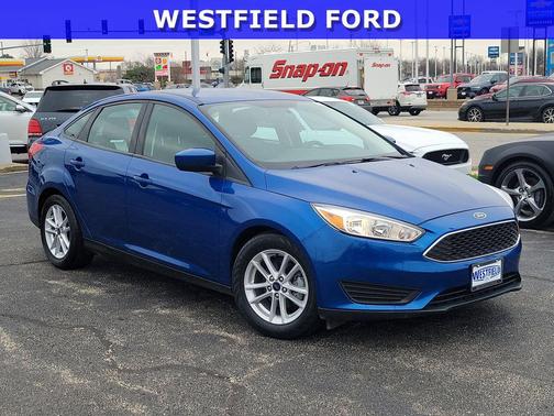 Lightning Blue Metallic 2018 Ford Focus SE