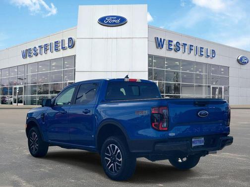 Blue Metallic 2025 Ford Ranger LARIAT