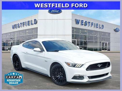 Oxford White 2016 Ford Mustang GT Premium