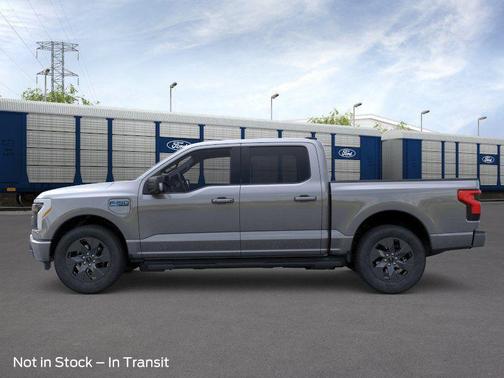 Carbonized Gray Metallic 2025 Ford F-150 Lightning Flash