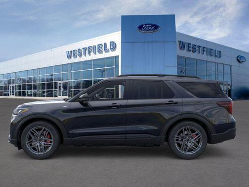 Agate Black Metallic 2026 Ford Explorer ST-Line