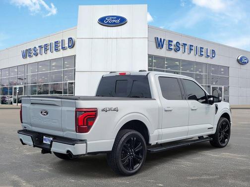 SPACE WHITE METALLIC 2025 Ford F-150 LARIAT