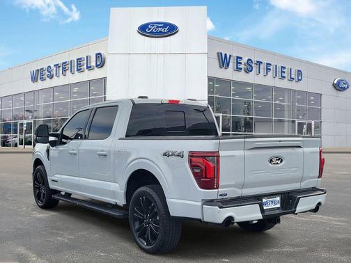 SPACE WHITE METALLIC 2025 Ford F-150 LARIAT