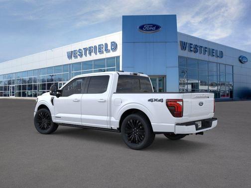 Star White Metallic Tri-Coat 2025 Ford F-150 Platinum