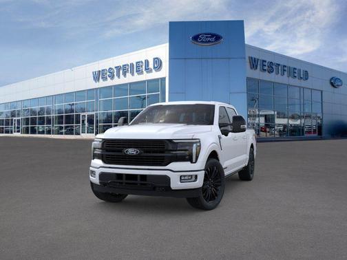 Star White Metallic Tri-Coat 2025 Ford F-150 Platinum