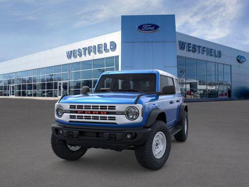 Velocity Blue Metallic 2026 Ford Bronco Heritage Edition