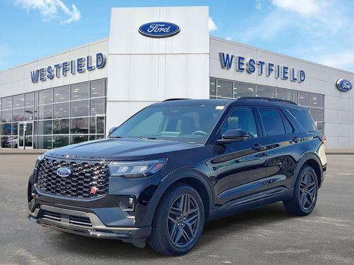 Black Metallic 2025 Ford Explorer ST