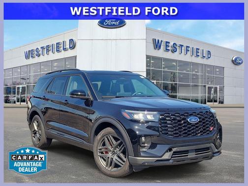 Black Metallic 2025 Ford Explorer ST
