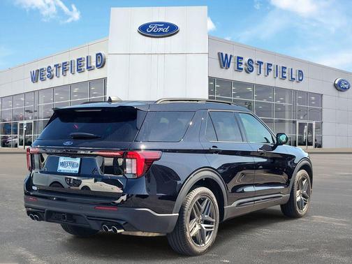 Black Metallic 2025 Ford Explorer ST