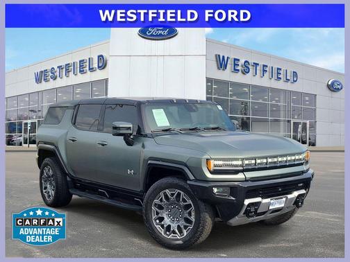 Moonshot Green Matte 2024 GMC HUMMER EV SUV 3X