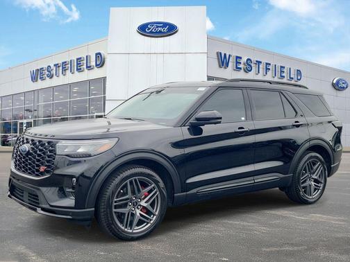 Agate Black Metallic 2025 Ford Explorer ST