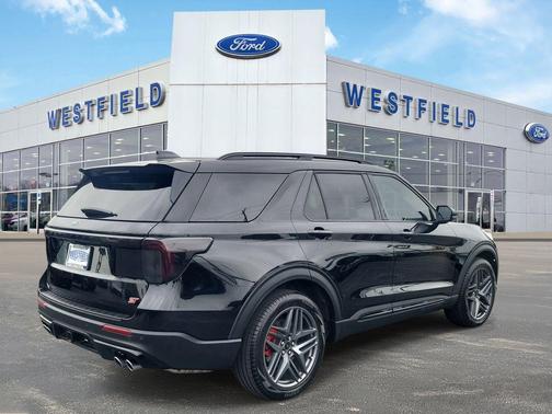 Agate Black Metallic 2025 Ford Explorer ST