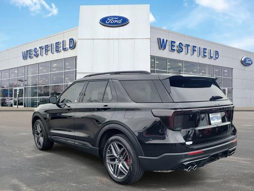 Agate Black Metallic 2025 Ford Explorer ST