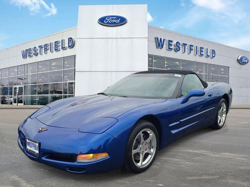 Electron Blue Metallic 2002 Chevrolet Corvette Base