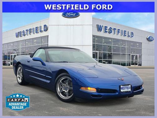 Electron Blue Metallic 2002 Chevrolet Corvette Base