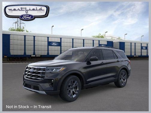 Agate Black Metallic 2026 Ford Explorer Active