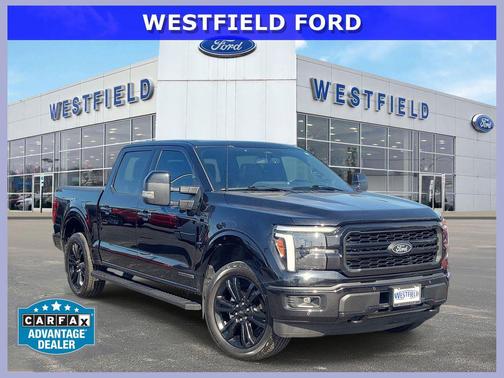 AGATE BLACK METALLIC 2025 Ford F-150 LARIAT Truck
