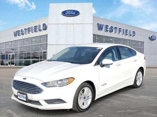 OXFORD WHITE 2018 Ford Fusion S