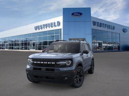 Azure Gray Metallic Tri-Coat 2025 Ford Bronco Sport Outer Banks