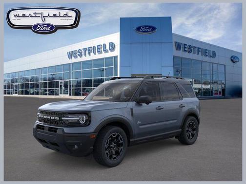Azure Gray Metallic Tri-Coat 2025 Ford Bronco Sport Outer Banks