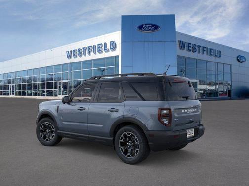 Azure Gray Metallic Tri-Coat 2025 Ford Bronco Sport Outer Banks