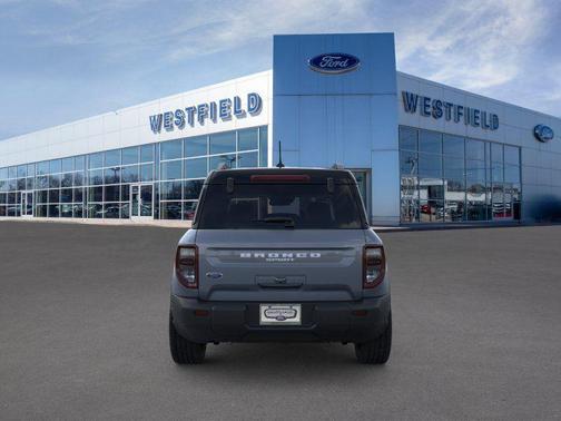 Azure Gray Metallic Tri-Coat 2025 Ford Bronco Sport Outer Banks