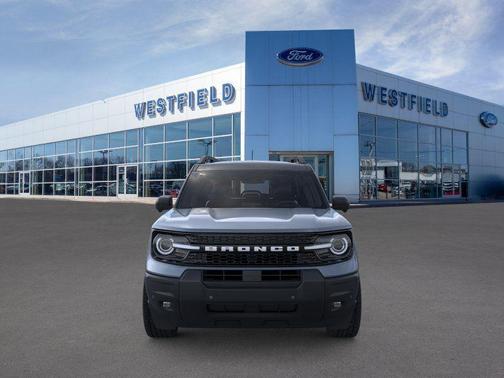 Azure Gray Metallic Tri-Coat 2025 Ford Bronco Sport Outer Banks