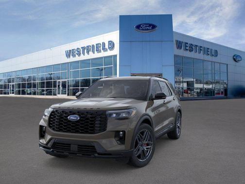 Marsh Gray 2026 Ford Explorer ST-Line