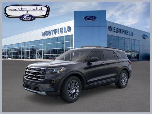Agate Black Metallic 2026 Ford Explorer Active w/200A Pkg