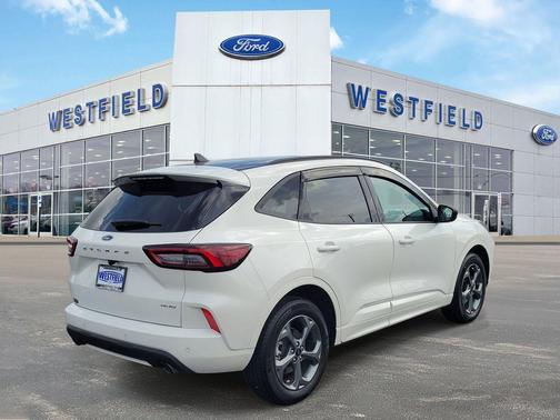 Star White Metallic Tri-Coat 2024 Ford Escape ST-Line