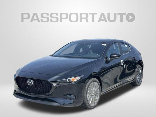 Jet Black Mica 2026 Mazda Mazda3 FWD w/Preferred Package