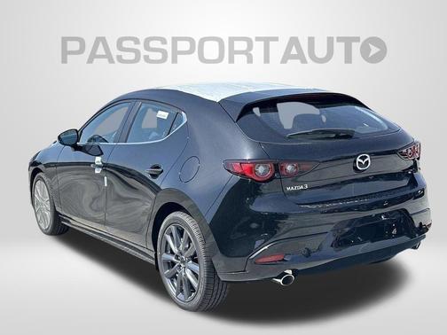 Jet Black Mica 2026 Mazda Mazda3 FWD w/Preferred Package