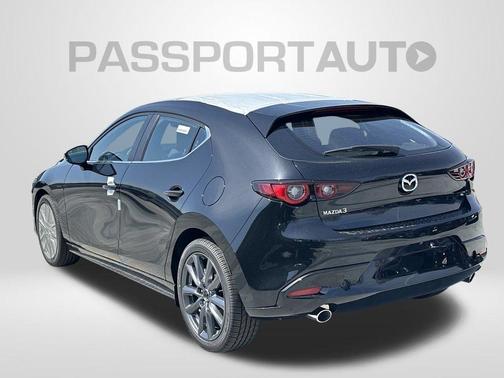 Jet Black Mica 2026 Mazda Mazda3 FWD w/Preferred Package