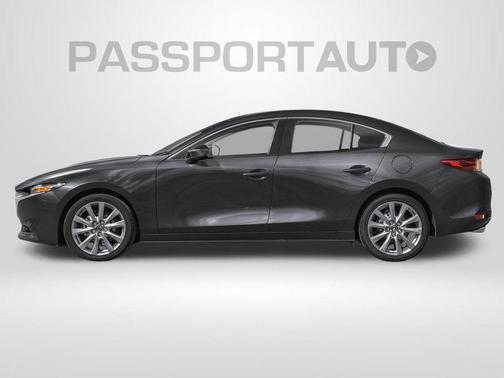 Machine Gray Metallic 2026 Mazda Mazda3 FWD w/Preferred Package