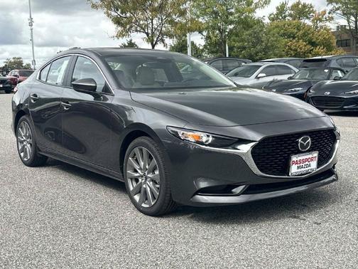Machine Gray Metallic 2026 Mazda Mazda3 FWD w/Preferred Package