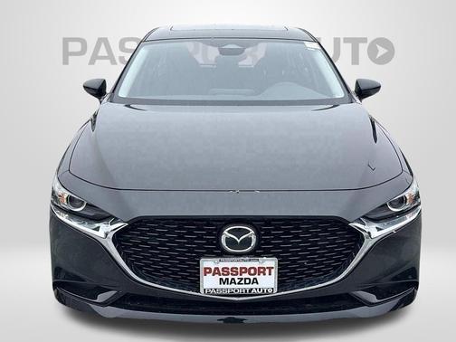 Jet Black Mica 2026 Mazda Mazda3 FWD w/Preferred Package
