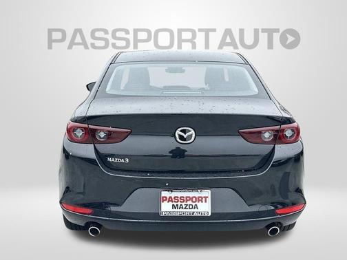 Jet Black Mica 2026 Mazda Mazda3 FWD w/Preferred Package