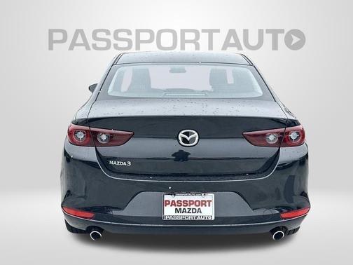 Jet Black Mica 2026 Mazda Mazda3 FWD w/Preferred Package