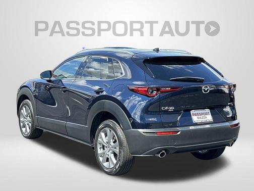 Deep Crystal Blue Mica 2025 Mazda CX-30 Premium Package