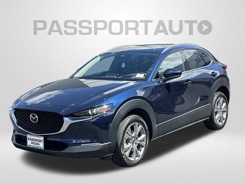 Deep Crystal Blue Mica 2025 Mazda CX-30 Premium Package