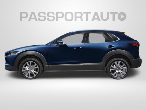Deep Crystal Blue Mica 2025 Mazda CX-30 Premium Package