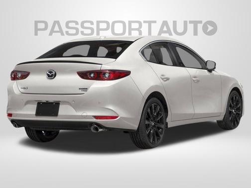 Platinum Quartz Metallic 2025 Mazda Mazda3 AWD w/Premium Package
