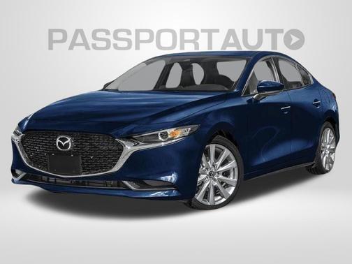 Deep Crystal Blue Mica 2026 Mazda Mazda3 FWD w/Preferred Package