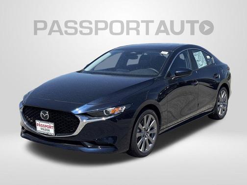 Deep Crystal Blue Mica 2026 Mazda Mazda3 FWD w/Preferred Package